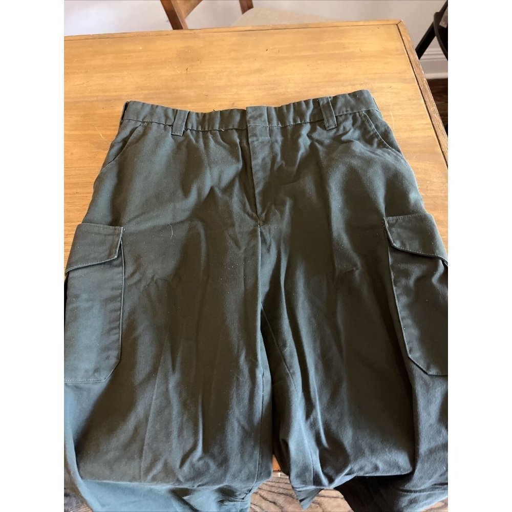 Horace Small Cool Flex 36R Green Cargo Pants Uniform Army Work Service 37U